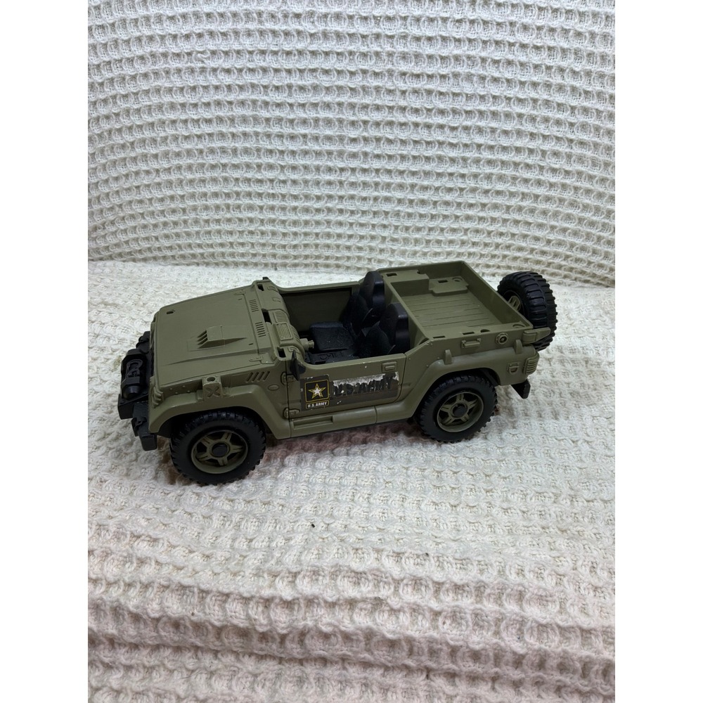 Military Kids Chap Mei U.S. Army Jeep Vehicle‎ Toy OS Green